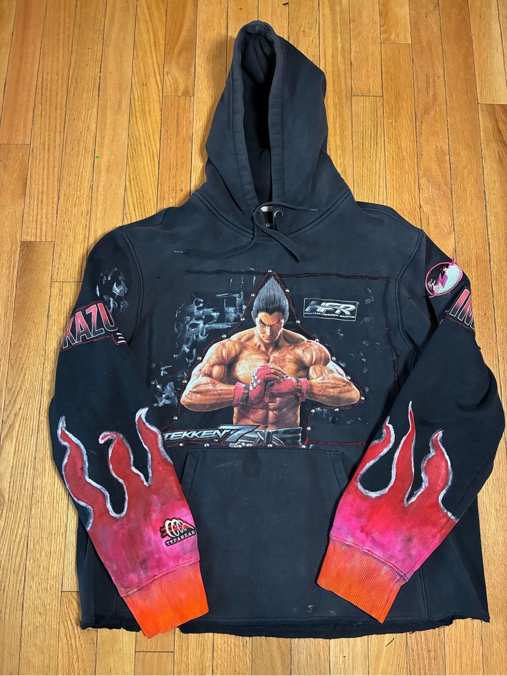 KAZUYA TEKKEN FLAME HOODIE
